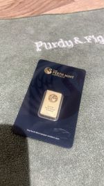 Perth Mint 10 Gram Pure Fine Investment Gold Bar . Mint Condition