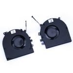 CPU + GPU Fan for Razer Blade 15 RZ09-027 RZ09-0270 DFS5K121142621 DFS501105PR0T