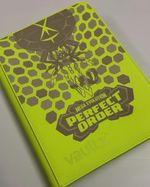 Pokemon Perfect Order laser engraved vault x - Neon Yellow- 9 Pocket 360 slots-
