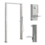 Outdoor Shower Stainless Steel Bath Garden Shower Panels Multi Models vidaXL