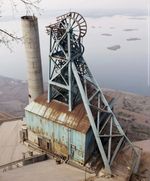Mine Pit Head.. Model Railway Scenery OO Gauge