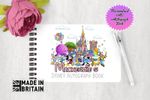 Personalised Disney Autograph Book Disney World Icons Autograph Book V3