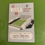 Aston Villa v Tottenham Hotspur.   September  30th 1950 First Division