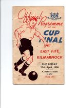 1938 Scottish Cup Final REPLAY East Fife v Kilmarnock