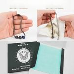 Silver,Gold,Platinum Jewelry Cleaning and Polishing Cloth FREE SHIPPING