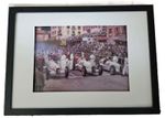 Framed Michael Turner Print 1935 Silver Arrow Supremacy Monaco Grand Prix