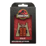 Jurassic Park Gates Limited Edition Hinged Enamel Pin Badge - Individual Number
