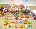 Cute Animals Shaped Pencil Top Erasers Fun Kids Rubbers Party Gift Bag Fillers