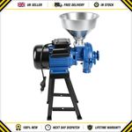 Electric Grinder 220V FOR Corn Grain Wheat Feed Adjustable WET & DRY Feed Flour