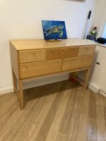 Sideboard Cabinet With Seven Draws. Light Wood.