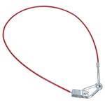 Breakaway Towing Cable For Braked Trailers Caravans Hook And Clevis Pin End 1pc