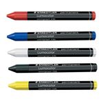 Staedtler 236 Lumograph Permanent Chinagraph Jumbo Crayon Marker 12mm - Assorted