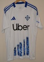 Como adidas 2024 / 2025 White Away Shirt Mens Large