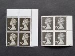 GB QEII SG X1024 75p Block of 4. SG X1023 75p Block of 4. MNH