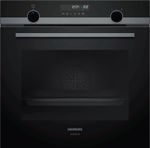 Siemens HB478GCB0S iQ500 Built In Multi Function Self Cleaning Oven, Black