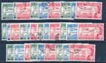 1958 CARIBBEAN FEDERATION CROWN AGENTS OMNIBUS SETS USED MNH