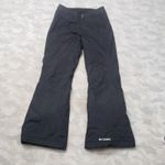 Columbia Snow Pants Womens Small Black Insulated Ski Snowboard Outdoor
