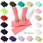 Rib Knit Cuffing Tubular & Matching Waistband Ribbing Welt Trimming,28 Colors,UK