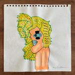 Karl Wirsum Drawing on paper (Handmade) signed and stamped