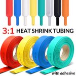 3:1 Heat Shrink Tubing Heatshrink Adhesive Glue Lined Wire Sleeving Ø 1.6mm-65mm