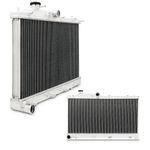 ALUMINIUM TWIN CORE SPORT RADIATOR RAD FOR SUBARU IMPREZA GRB GH WRX STI 08-10