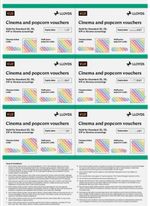 6 VUE Cinema Tickets & half price popcorn - Expiry 19/02/2027 - Digital delivery