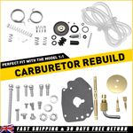 1SET Carb Rebuild Kit For S&S Master Super E Gas Carburetor Fits Harley-Davidson
