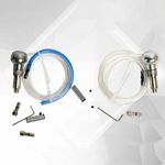 Pneumatic Engraving Handpiece For Jewelry Making Metal Working Blue Handle