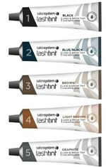 Salon System Eyelash Eyebrow Tint BLACK,BROWN, BLUE/BLACK  15ml , FULL KIt