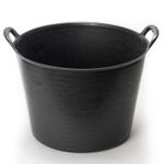Flexible Builders Bucket Flexi Tub Trug Garden Feeding Storage Round Container