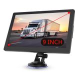9inch Car Truck Sat Nav 2025 Map GPS Navigation Free Lifetime UK Maps UK Stock