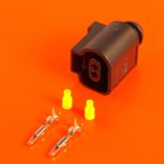 VW AUDI VAG - 1J0 973 702 - 2 Pin Sealed Female JPT Connector Kit - 1J0973702