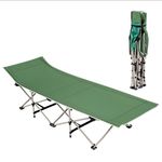 Portable Folding Camping Bed lounger Army Outdoor Sleeping Hiking Travel