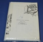 12 VINTAGE 18" Pre-STAMPED QUILT BLOCKS Flowers of Month to Embroider 1980