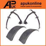Front Bracket & Mudguard Fenders Flap 400mm for Case International IH Tractor
