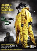 2010 Breaking Bad Season 3 Original Color Promo Print Ad