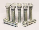20 x M12 x 1.5 Replacement Wheel Studs, 14.3mm Spline, 50mm Thread
