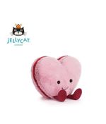 Jellycat Colette Heart Macaron Rare Brand New With Tags + Dust bag( UK)toys. 