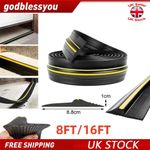 8TF 16FT Garage Threshold Weather Door Seal Strap Floor Seal Rubber Strip UK