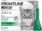 Frontline Plus Spot on Cat For Cats and Ferrets 6 Pipettes