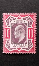 GB King Edward Vll 10d Somerset House SG.310 Mint H Well Centred Good Perfor. VF