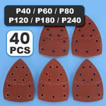 Hot Sanding Disc pads Fit For Parkside PMS 160 Multi Grinder