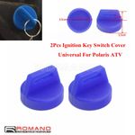 2x ATV Ignition Switch Key Cover For Polaris Sportsman Scrambler Magnum 2000-17