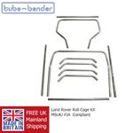 Land Rover Defender 90 110 Full External Roll Cage Kit Form Steel Tube