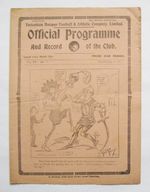 TOTTENHAM HOTSPUR v NEWCASTLE UNITED 1922/1923 *VG Condition Football Programme*