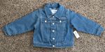 NWT Old Navy Jean Jacket Toddler Size 2T Medium Wash