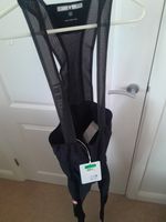 Castelli Mens Cycling Espresso Thermal Fleece Bib Tights Large, Black, Road Grav