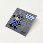 Shmoo the Cow ENAMEL PIN Badge - Shmee150 Mascot