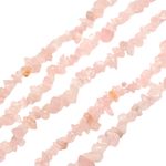 ❤240+ Natural ROSE QUARTZ Bead Chip 5-8mm Semi Precious Gemstone Healing UK ❤