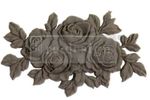 Timeless Petals – 12.1cm x 20.3cm - Roses Applique Moulding by ReDesign with Pri